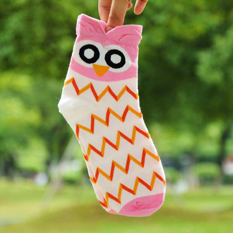 Hoot Couture 3D Socks