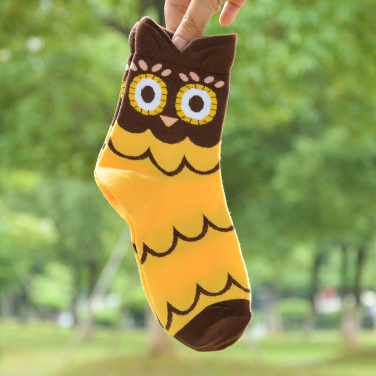 Hoot Couture 3D Socks