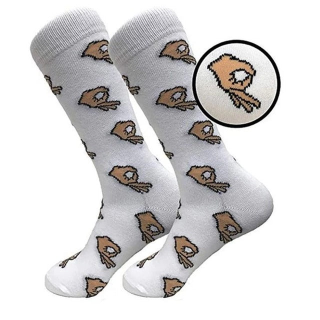 Autumn Winter Knitted Ankle Socks (Finger Socks)