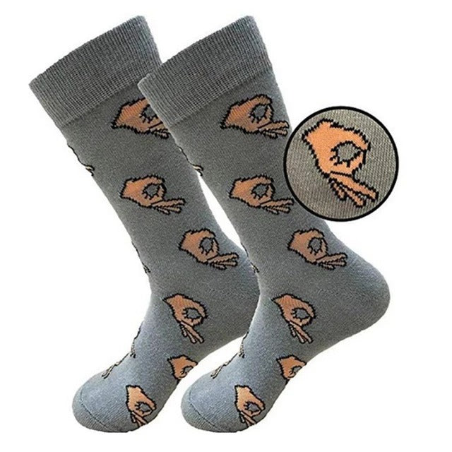 Autumn Winter Knitted Ankle Socks (Finger Socks)