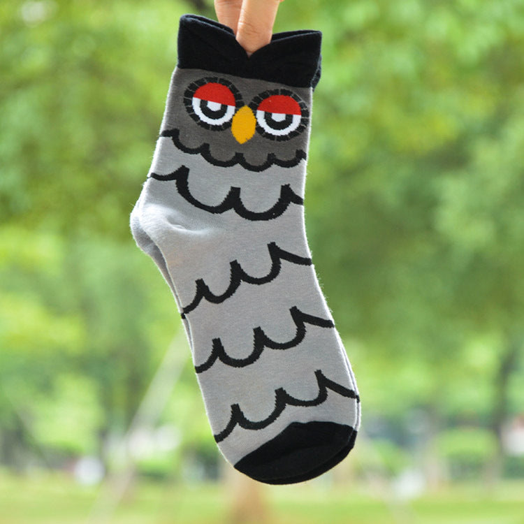Hoot Couture 3D Socks