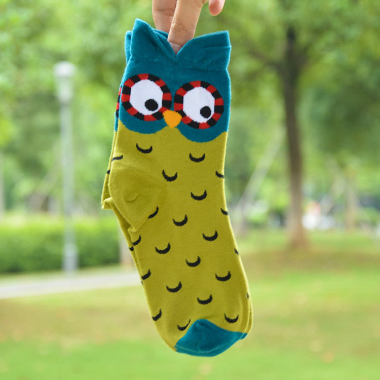 Hoot Couture 3D Socks