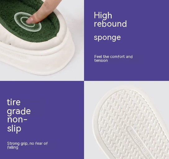 Marshmallow Puffer Slippers, view 5