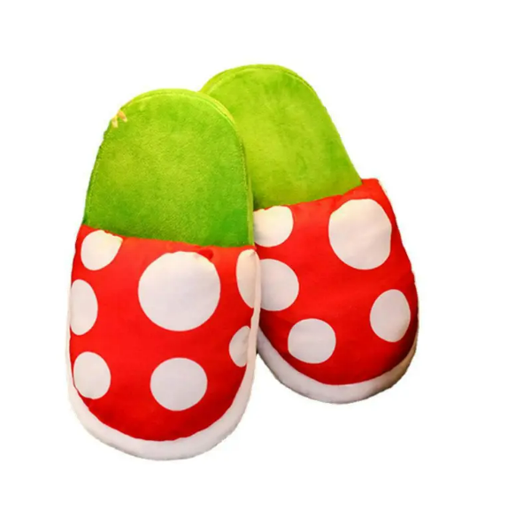 Snappy Piranha Plush Slippers