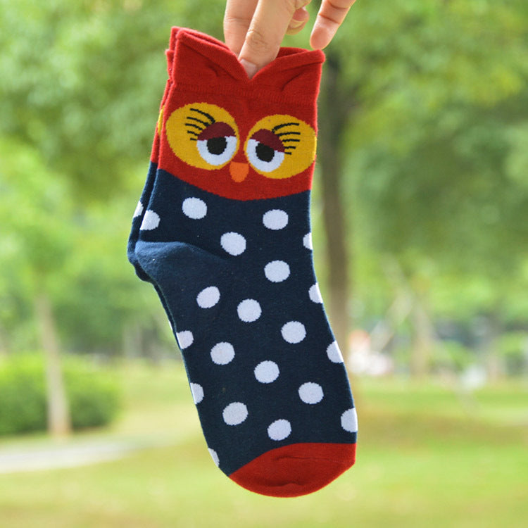 Hoot Couture 3D Socks