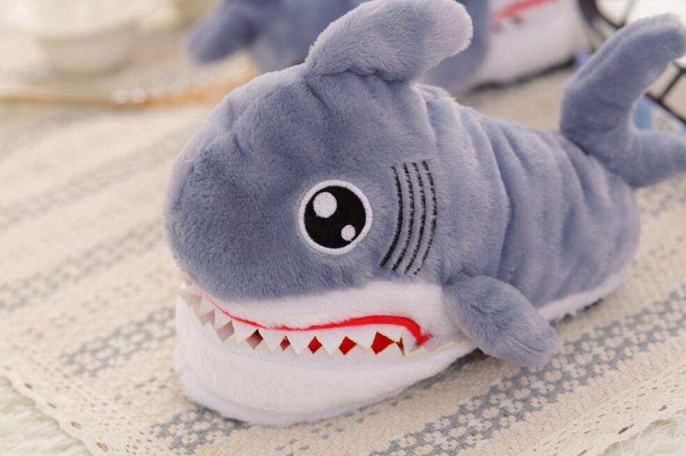 Jaws-some Shark Head Slippers