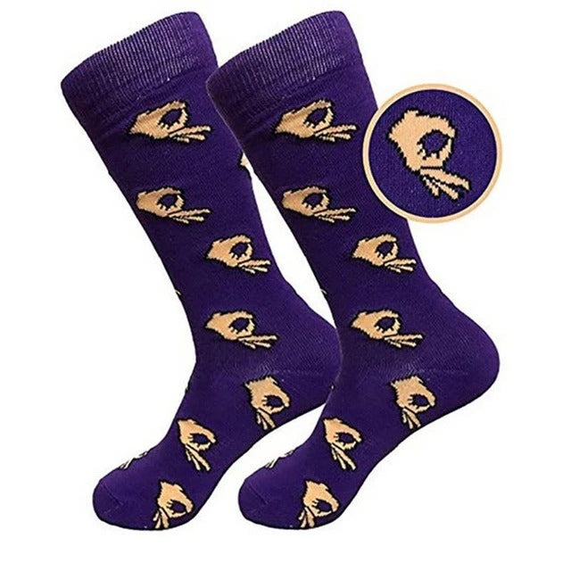 Autumn Winter Knitted Ankle Socks (Finger Socks)
